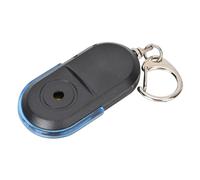 CCYLEZ Localisateur de alarme Anti-Perte sans Fil écologique avec Fonction Sifflet et Lumière LED pour Trouver des Clés et des Portefeuilles, Rouge (Blue)
