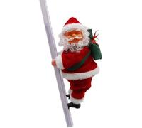 CD-Père Noël Escalade Échelle Électrique Père Noël Poupée Arbre De Noël Suspendu Ornement Porte Intérieur Intérieur Décor[3062]