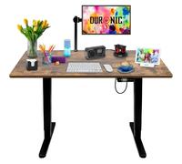 CD120 BO Bureau Assis-Debout électrique Complet avec Plateau de 120 cm Hauteur Ajustable de 72 à 118 cm Charge maximale de 70 kg Poste Travail Assis Debout Domicile télétravail Bureau