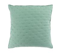 Paris Prix Housse de coussin Mellow - Menthe & Blanc