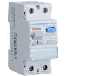 CDC240P Inter Diff. 2P 40A 30mA Type AC 2M