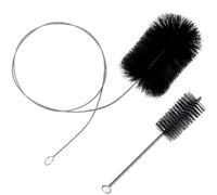 cddcwz 2 Pièces Kit Ramonage Flexible,Brosse Nettoyage 30.5 cm / 2m | Kit Nettoyage Gaine Souple Gaine Vmc, kit de Nettoyage pour cheminée,Souple Brosses de Ramonage