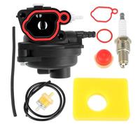 CDDCWZ Carburateur Kit for Briggs & Stratton,Modèles 300E 450E 550E 575E 600E, Pièces de Moteur de Tondeuse à Gazon et Filtre à Air Bougie d'allumage série 08P502 09P602 125CC 140CC