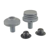 CDDCWZ Petites Crépines pour Piscines, Kit de Raccordement pour Piscine Ø 32 mm - Filtre de Sortie de Piscine - Buse d'entrée de Rechange pour Piscine Hors Sol