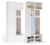 CDF Dressing Armoire Vestiaire Banc Entrée Ensemble Couloir Tringle Patères