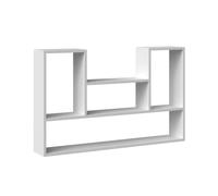 CDF Étagère Suspendue Bilbao 4P| Couleur : Blanc | pour Un Salon, Un Bureau et Une bibliothèque | étagère pour Livres et Jouets | Moderne | idéal pour Chambre d'enfant, Chambre d'ado