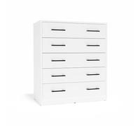 CDF Meuble À Chaussures Armoire Entrée Porte Étagère Couloir Ordre Blanc | panneau de particules 16 mm, finition mat, 85x35x180 cm, montage soi-même, garantie 2 ans, moderne, étroit, pratique, compact