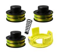 CDIYTOOL Lot de 5 bobines de rechange pour débroussailleuse Ryobi RAC118 RLT3525S, 0,1 cm 8,4 m avec couvercle RAC119