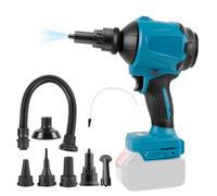 CDIYTOOL Souffleur à poussière sans Fil pour Batterie Makita 18 V, 40 000 TR/Min, 447 km/h, pour garages, ateliers, scieries, Chambre, Nettoyage de la Maison (sans Batterie)