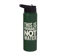 Ce n'est probablement pas un drôle de café à l'eau Stainless Steel Insulated Water Bottle