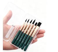 Ce Pinceau Aquarelle Set Peinture Figurine Comprend 6 Pinceaux Voyage