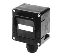 Bouton de sécurité Ceag. Bouton-poussoir 2 pôles 1xM25 GHG 273 4000 R0004