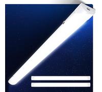 Cecaylie 3 unités neon led 120cm, reglette led cuisine 36W 3060LM, Tube Led Étanche IP65, Led Plafonnier Reglette 4000K Angle de faisceau de 120° pour Atelier, Sous Sol, Salle de Bain, Cuisine