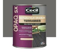 CECIL OPAQ SX Saturateur Terrasses Bois grisé 1L