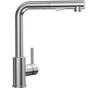 CECIPA Robinet Cuisine avec Douchette, Mitigeur Cuisine Extractible Rotatif à 360°, Robinetterie Cuisine Inox Brossé Monocommande Installation Rapide pour Evier