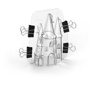 CÉCOA • Moule Château de Princesse • Moule à Chocolats de Pâques • Coque Chocolat Maison • Pince Incluse pour un Démoulage Facile • Idéal pour Pâtisserie Festive et Cadeaux