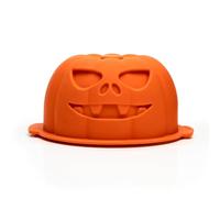 CÉCOA • Moule Gâteau Halloween Citrouille Surprise • 100% Silicone Alimentaire • Anti-Adhésif • Sans BPA • Cuisson Parfaite • Démoulage Facile • Moule Géant Thème Halloween • Résiste -40°C à +220°C