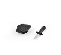 CÉCOA • Ouvre Coquillage avec Couteau en Silicone • Ouvre Huîtres avec Ventouse Fixation • Sécurité et Praticité • Accessoire Fruits de Mer • Compact et Ingénieux
