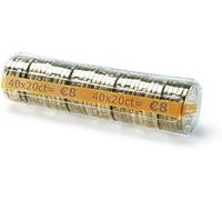 Reskal - Kit de 100 étuis à monnaie THE CONTAINER pour pièces de 20 centimes