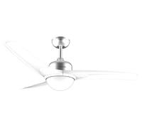 Cecotec Ventilateur de plafond EnergySilence Aero 560 IronWhite, 132 cm, LED 18 W, télécommande