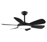Cecotec Ventilateur de plafond EnergySilence Aero 5200 Black Pro LED 132 cm Télécommande