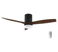 Cecotec Ventilateur de plafond EnergySilence Aero 5600 Classic 40W DC 132 cm LED Télécommande Noir