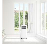 Cecotec Adaptateur Housse Isolante Universelle pour Fenêtres ou Portes Coulissantes pour Climatiseur Portable 210x90cm, 100% Polyester, Isole de l’Extérieur, Fermeture Éclair et Bande Adhésive