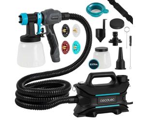 Cecotec appareil de peinture par pulvérisation PerfectPaint 800 EasyGo avec puissance 800W, précision de 18kPa, 4 buses incluses