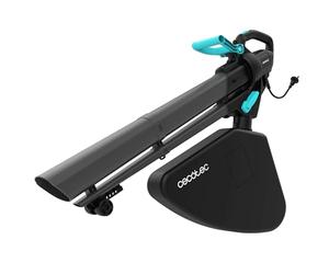 Cecotec Aspirateur et Souffleur de Feuilles avec Câble Airforce 3300 Crush&Go. 3300W, Vitesse de l'Air 270 km/h, Fonction Broyage, Tube avec Embout XL, 6 Vitesses, Sac de Rangement de 40L