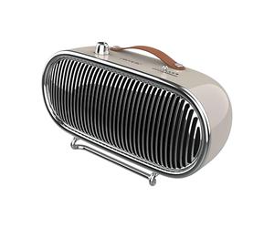 Cecotec Chauffage Céramique de Table Basse Consommation - ReadyWarm 1500 Ceramic Retro. 1500W, Design Rétro, Thermostat Réglable et 2 Modes, Beige | Style Rétro