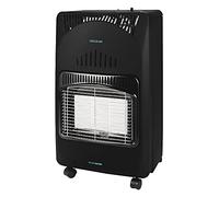 Cecotec Chauffage d’appoint au Gaz Pliable Ready Warm 4000 Slim Fold. Pliable, Céramique, 3 modes, Bouteille de gaz 10 kg, Triple système de Sécurité, 4 Roues Multidirectionnelles, 4200 W.