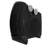 Cecotec Chauffage d'Appoint ReadyWarm 2000 Max Dual Noir. 2000 W, 3 Modes de Fonctionnement (Froid/Chaud/Très chaud), Léger, Thermostat Réglable, Silencieux, Sécurité contre la Surchauffe