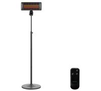 Cecotec Chauffage d'éxtérieur Ready Warm 8100 Power Quartz, 2000 W de Puissance, 3 Niveaux, Atteint Une Surface de 15 m2 (Ready