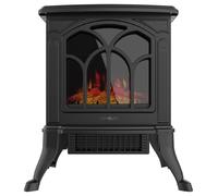 Cecotec Cheminée Électrique sur Pied ReadyWarm 1500 Flames. 1500 W, 2 Niveaux de Puissance, Thermostat Réglable et Contrôle