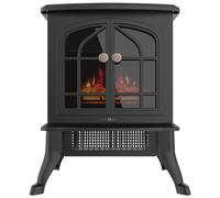 Cecotec Cheminée Électrique sur Pied ReadyWarm 2000 Flames. 2000 W, 2 Niveaux de Puissance, Thermostat Réglable et Contrôle Indépendant des Flammes, Zone de Couverture 25 m2