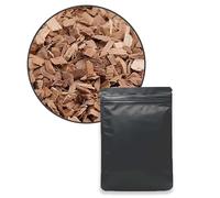 Cecotec Copeaux fumés de pommier Smokin' Apple Chips. Polyvalents, parfaits pour fumer viandes et légumes, arôme unique, utilisation simple dans friteuses à air et barbecues.