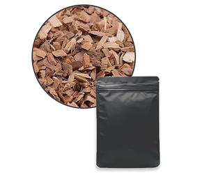 Cecotec Copeaux fumés de pommier Smokin' Apple Chips. Polyvalents, parfaits pour fumer viandes et légumes, arôme unique, utilisation simple dans friteuses à air et barbecues.