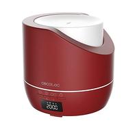 Cecotec Diffuseur d'Arômes PureAroma 500 Smart Garnet. Capacité 500 ml, Écran LED, Minuterie jusqu’à 12 Heures, 3 Modes de fonctionnement, 7 couleurs LED, Couverture 30 m²