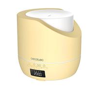 Cecotec Diffuseur d'Arômes PureAroma 500 Smart SunLight. Capacité 500 ml, Écran LED, Minuterie jusqu’à 12 Heures, 3 Modes de fonctionnement, 7 couleurs LED, Couverture 30 m²