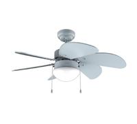 Cecotec EnergySilence Aero 3600 Vision Full Sky Ventilateur de Plafond avec Lumière 50W Bleu Clair