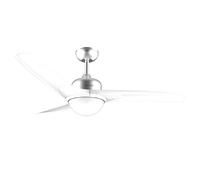 Cecotec Ventilateur de plafond EnergySilence Aero 560 IronWhite, 132 cm, LED 18 W, télécommande