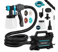 Cecotec Appareil de pulvérisation PerfectPaint 800 EasyGo – 800W, 18 kPa, 4 buses, 2x1200 ml