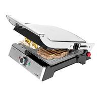 Cecotec Gril électrique Rock'nGrill Pro 03026 – Rockstone, plaques amovibles et réversibles 34x23 cm