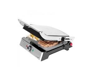 Cecotec Grill électrique Rock’nGrill Pro. Revêtement en Rockstone Palteaux amovibles et réversibles Ouvre 180 Surface 34 x 23cm