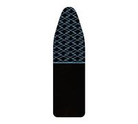 Cecotec Housse table à repasser StrongBoard 400 Borneo 100% coton 4 mm ignifuge 135x55 cm Bleu/Noir