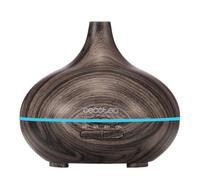 Cecotec Humidificateur à ultrasons avec diffuseur d'arômes Pure Aroma 300 Yin Grey, réservoir jusqu'à 300 ML, 7 Couleurs LED réglables, minuterie 10h, Ultra Silencieux, Fonction d'aromathérapie