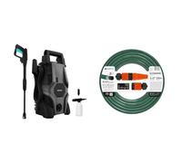 Cecotec HydroBoost 1400 Essential Nettoyeur Haute Pression 1400 W pour Maison & Cellfast 5901828850073 Gartenschlauch, Vert,1/2" Pouces, Longueur 20m