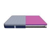 Cecotec Matelas E-Hybrid 140 x 200 4 Couches, Sacs de Printemps, Hauteur 28 cm, Haute Fermeté, Séparatemuv, Morphadapt +, Softfresh et Easyclean