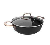 Cecotec Olles Polka 24 et 28 cm Aluminium, revêtement antiadhésif, convient à tous les types de cuisines et de lave-vaisselle Fond indéformable (collection Fantasy Gold 28 cm | Marmite Basse)