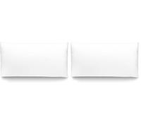 Cecotec Oreiller Flow PureComfort 70 cm Fibre au Toucher Soyeux et Traitement Anti-acariens et antibactérien, Confort Maximal, Sensation de fermeté Moyenne-élevée (Lot de 2)